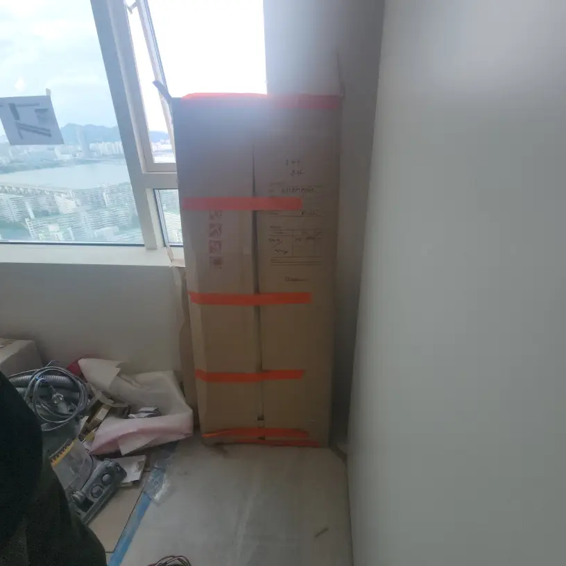빌트인 콤비 냉장고 도어제작 설치 시공 사진 14