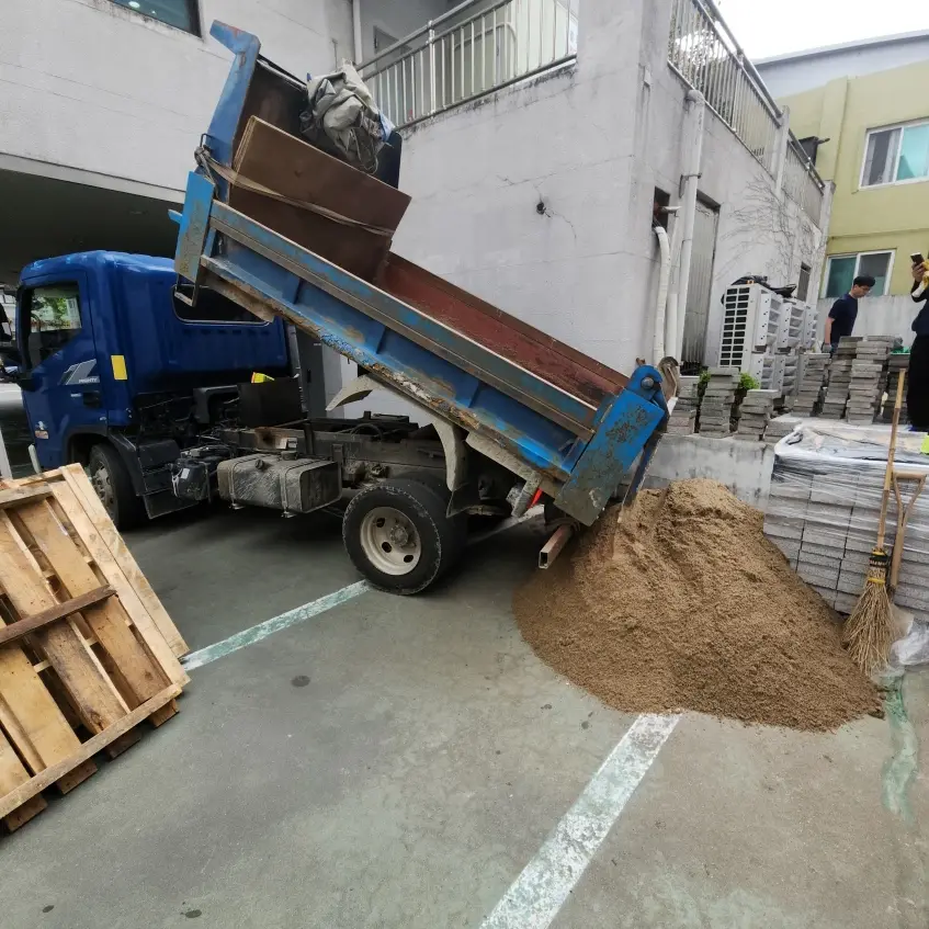 빌딩주차장뒷편 마포구 시공 사진 11