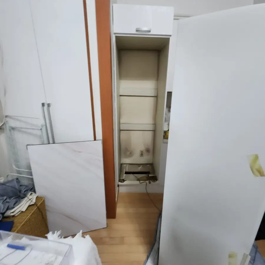 누전 빌트인 콤비 냉장고 탈거 재설치 시공 사진 54