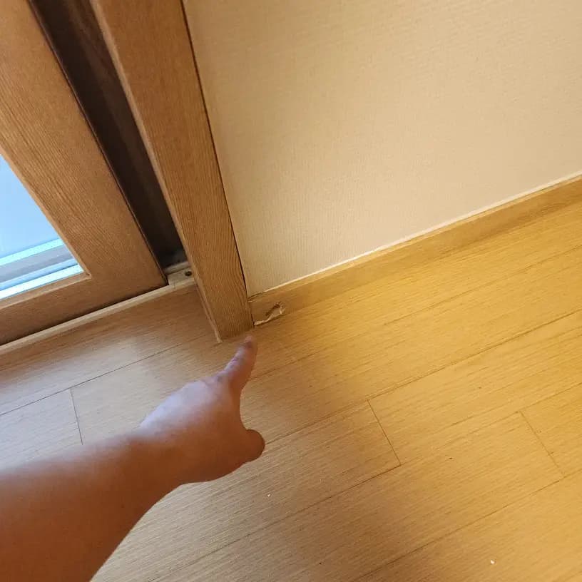 용인수지 전세집 걸레받이 파손 수리 복원 원상복구 시공 사진 62