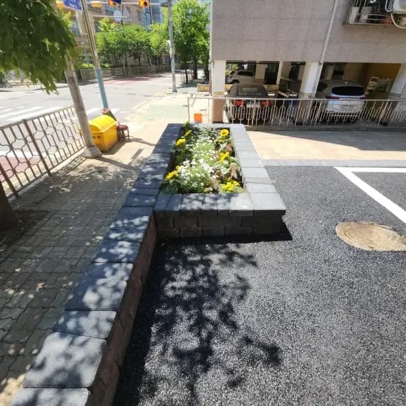 교회화단철거 — 시공 후