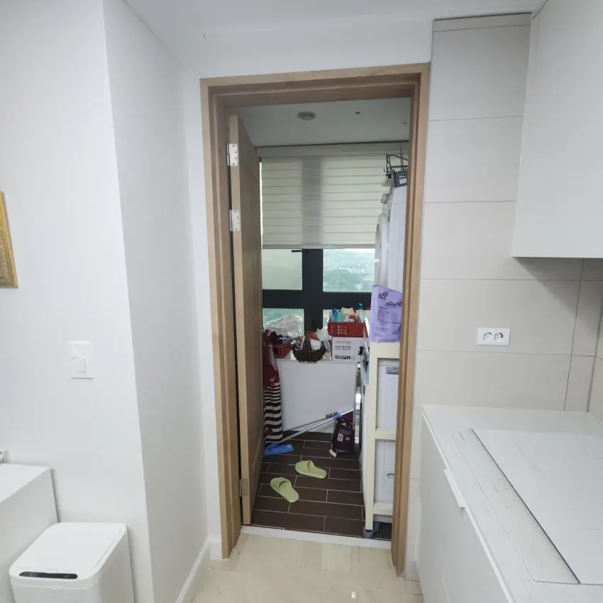 용산 다용도세탁실 문 방향밖으로바꾸기 용산구 시공 사진 60