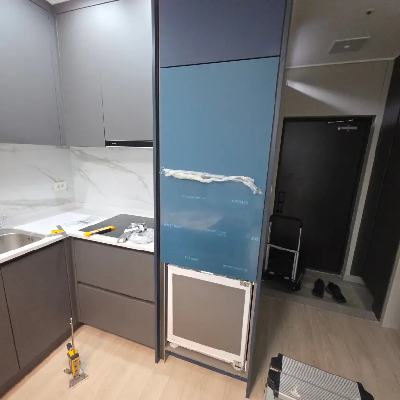 강남 콤비냉장고 가구 문짝 도어제작 강남구 시공 사진 3